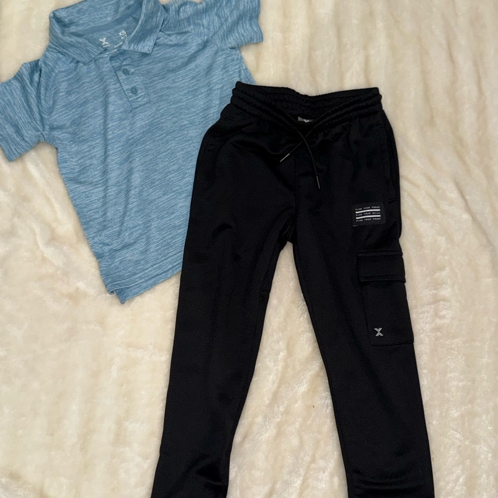 Black Kids Jogger Pants